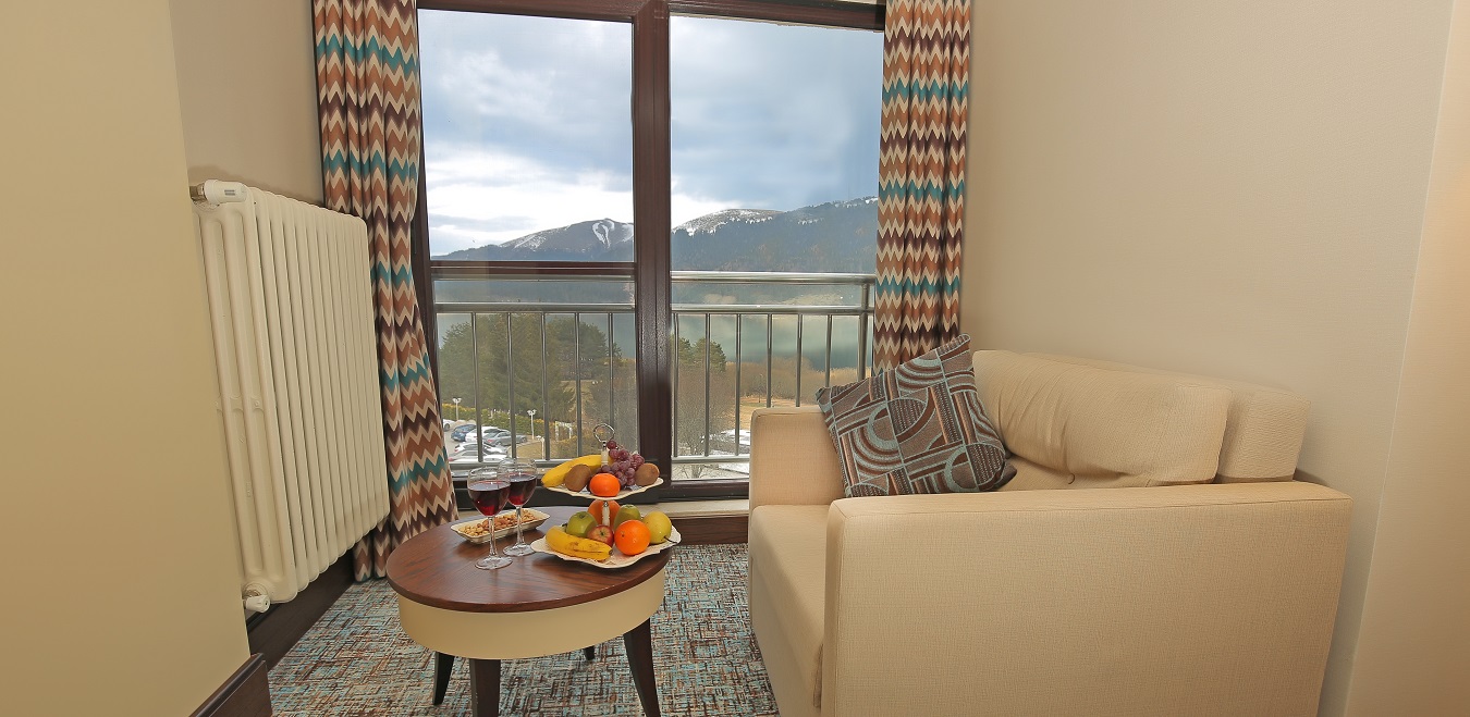 Standard Double or Twin Room with Lake View | Abant Palace Hotel