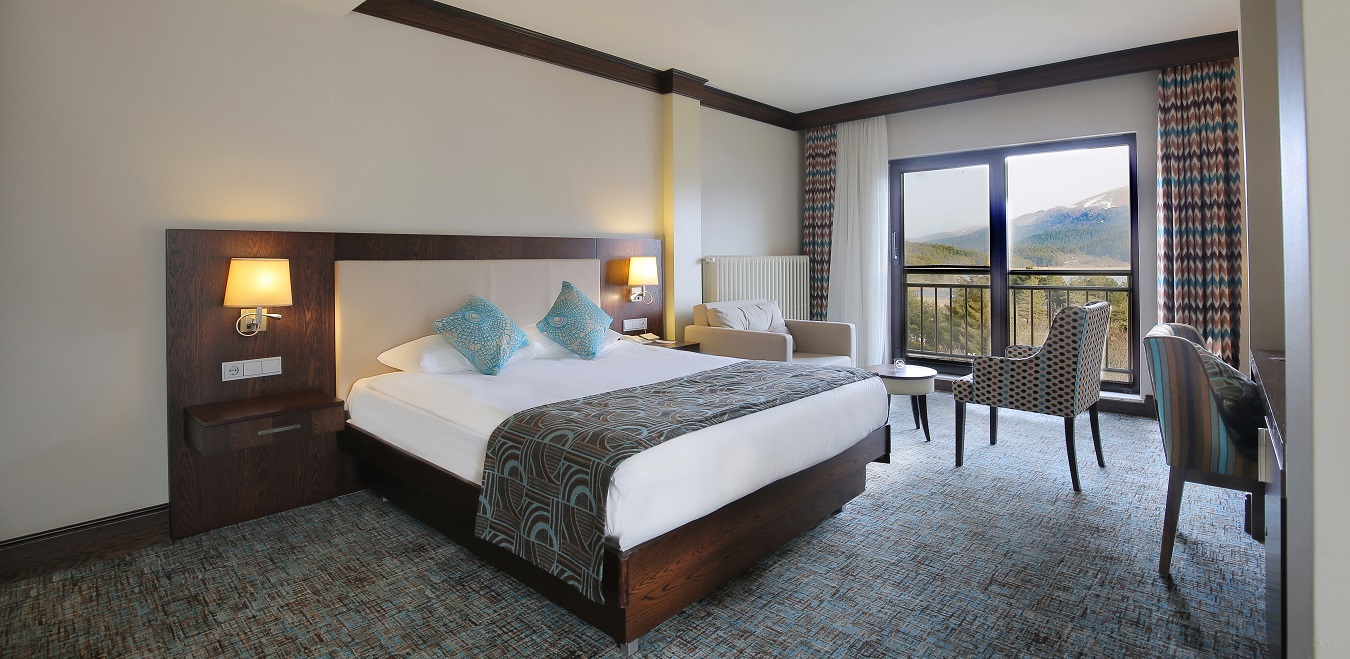 Standard Double or Twin Room with Lake View | Abant Palace Hotel