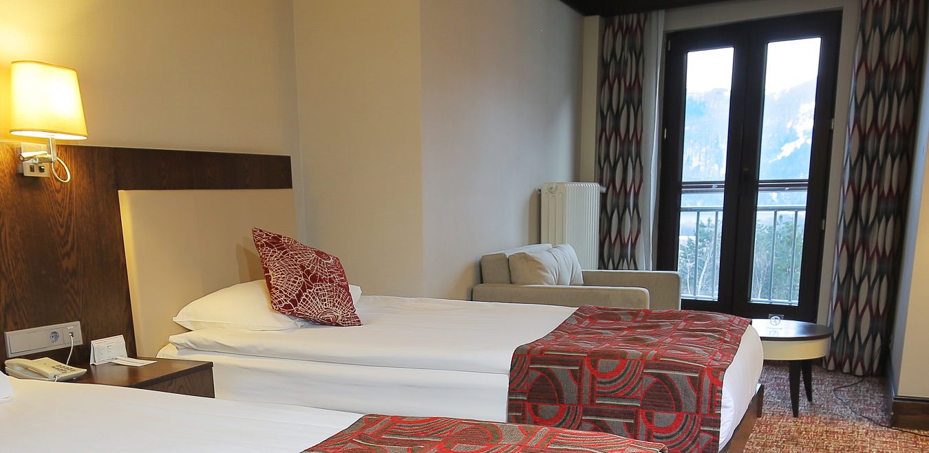 Standard Double or Twin Room with Lake View | Abant Palace Hotel