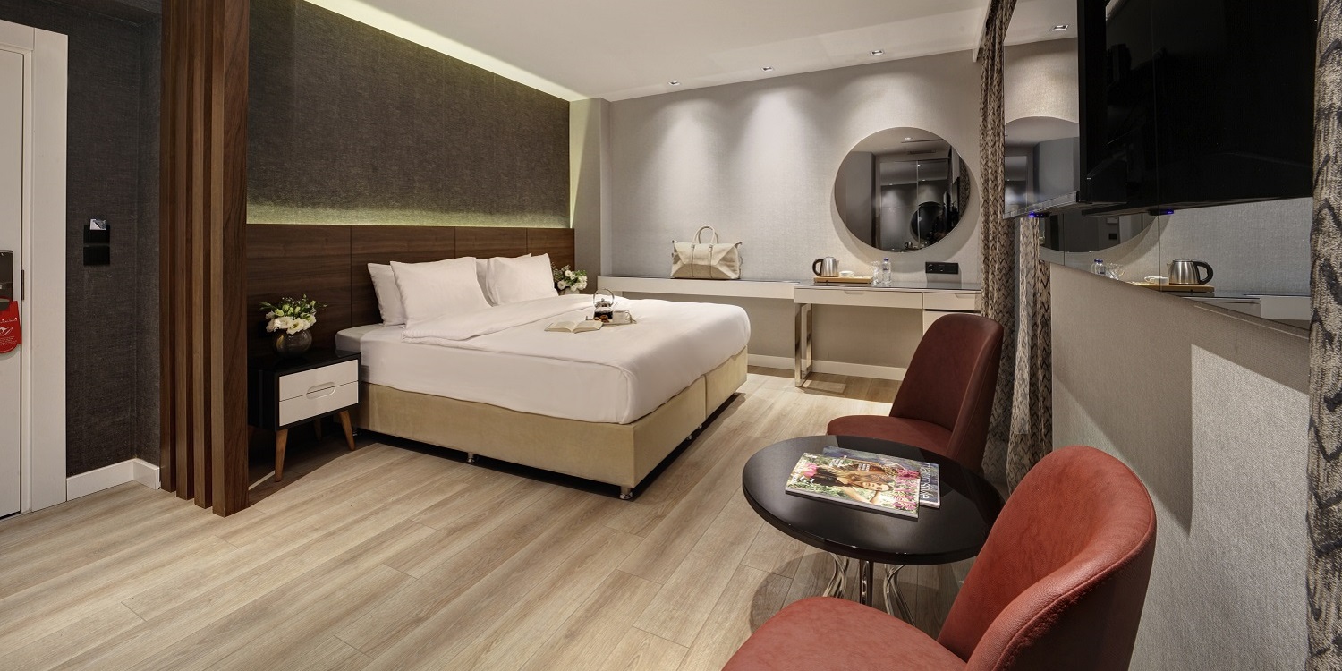 Deluxe Oda | Dora Pera Hotel 