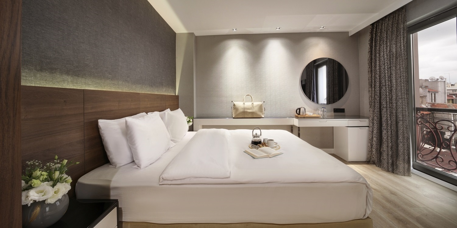 Deluxe Oda | Dora Pera Hotel 